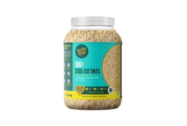 Buy Yogabar Super Steel‑Cut Oats 1.5 kg – High‑Fibre, Gluten‑Free